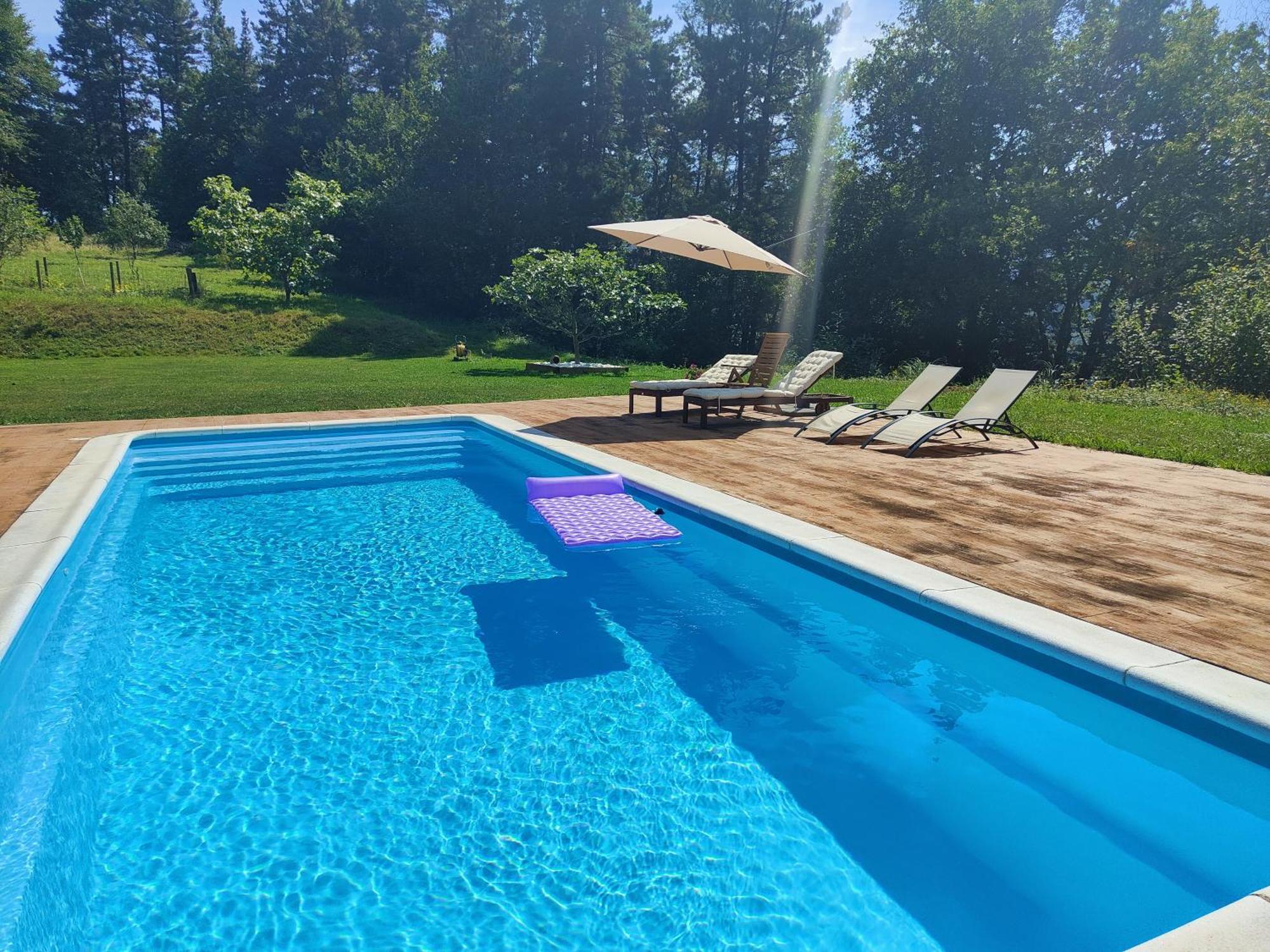 Chalet Con Piscina Climatizada En La Naturaleza Areatza Екстер'єр фото